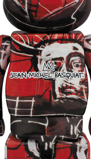 BEARBRICK JEAN-MICHEL BASQUIAT #5 100% & 400%