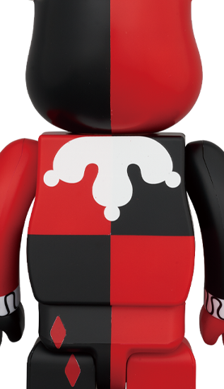 BEARBRICK HARLEY QUINN (BATMAN THE ANIMATED SERIES Ver.) 100% & 400%