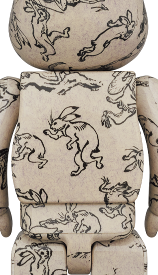 BEARBRICK 鳥獣人物戯画 100% & 400%