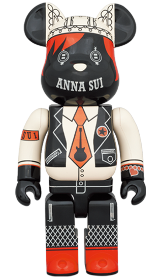 BEARBRICK ANNA SUI RED & BEIGE 400%