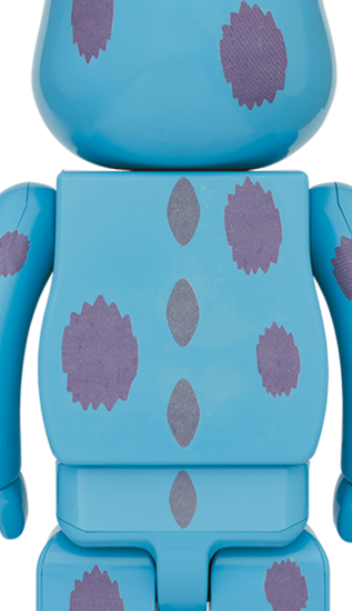BEARBRICK MONSTERS INC. SULLEY 100% & 400%