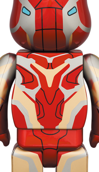 BEARBRICK IRON MAN MARK MK 85 100% & 400%