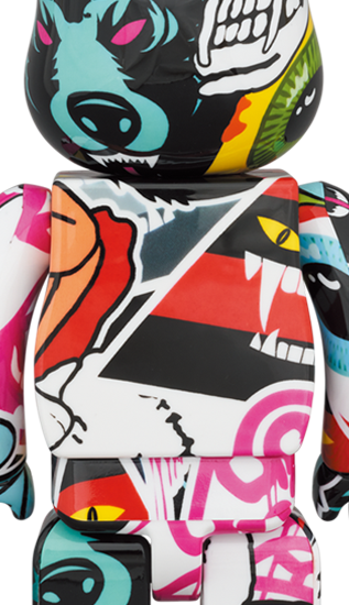 BEARBRICK MISHKA 2020 100% & 400%