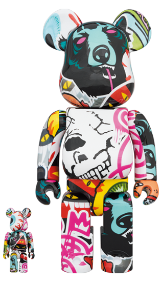 BEARBRICK MISHKA 2020 100% & 400%