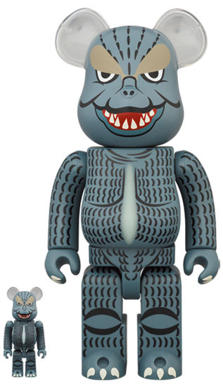 BEARBRICK GODZILLA 1964 ゴジラ1964 (モスラ対ゴジラ) 100% & 400%