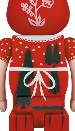 BEARBRICK NATHALIE LETE CHAPERON ROUGE 100% & 400%