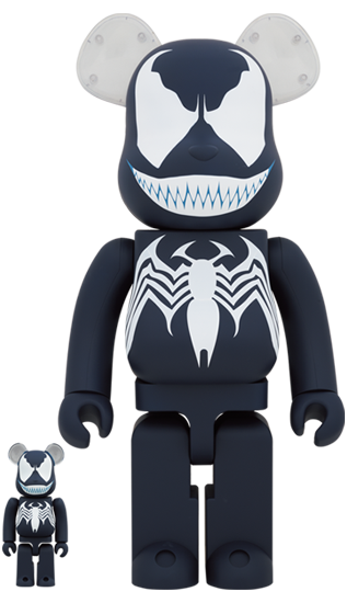 BEARBRICK VENOM 100% & 400%