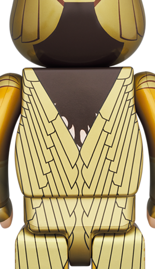 BEARBRICK WONDER WOMAN GOLDEN ARMOR 400%