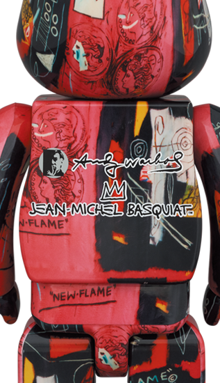 BEARBRICK ANDY WARHOL × JEAN-MICHEL BASQUIAT #1 100% ＆ 400%