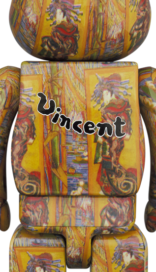 BEARBRICK「VAN GOGH MUSEUM」COURTESAN (AFTER EISEN) 100% & 400%