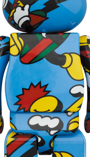 BEARBRICK GRAFFLEX 100% & 400%