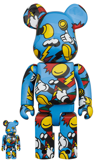 BEARBRICK GRAFFLEX 100% & 400%