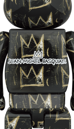 BEARBRICK JEAN-MICHEL BASQUIAT #8 100% & 400%