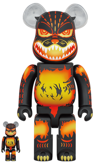 BEARBRICK GODZILLA MELTDOWN Ver. (メルトダウンVer.) 100% & 400%