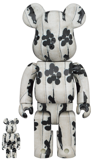 BEARBRICK FLYING BALLOONS GIRL 100% & 400%