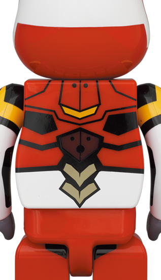BEARBRICK EVA 2號機 エヴァンゲリオン2号機 100% & 400%