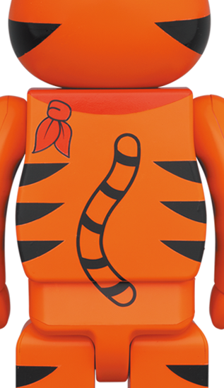 BEARBRICK TONY THE TIGER VINTAGE Ver. 100% & 400%