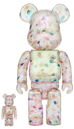 BEARBRICK ANEVER 100% & 400%