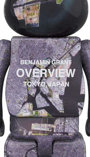 BEARBRICK BENJAMIN GRANT 「OVERVIEW」TOKYO 100% & 400%