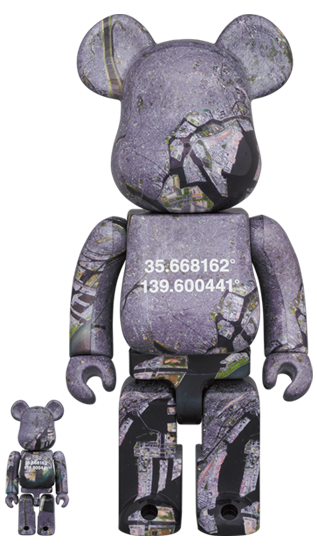 BEARBRICK BENJAMIN GRANT 「OVERVIEW」TOKYO 100% & 400%