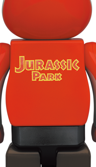 BEARBRICK JURASSIC PARK 100% & 400%