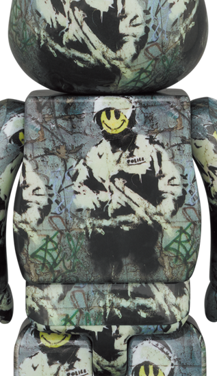 BEARBRICK RIOT COP 100% & 400%