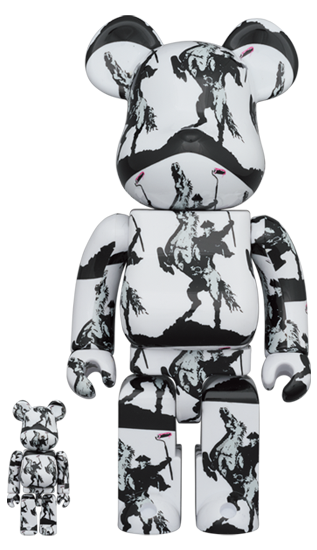 BEARBRICK HIGHWAYMAN 100% & 400%