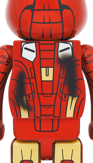 BEARBRICK IRON MAN MARK VII MK 7 DAMAGE Ver. 400%