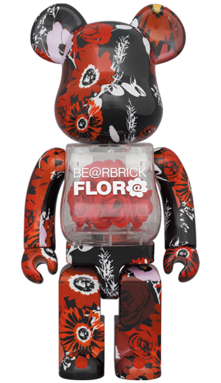 BEARBRICK FLORA (FLOR@) 400%
