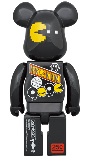BEARBRICK PAC-MAN × GRAFFLEX × 9090 × S.H.I.P&CREW 100% & 400%
