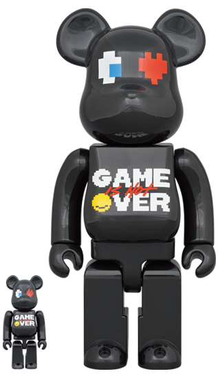 BEARBRICK PAC-MAN × GRAFFLEX × 9090 × S.H.I.P&CREW 100% & 400%