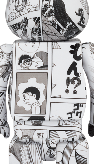 BEARBRICK DORAEMON COMIC Ver. ドラえもん コミック Ver. 100% & 400%
