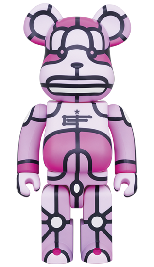 BEARBRICK XLARGE DAVID FLORES PURPLE 400%