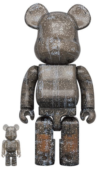 BEARBRICK UNKLE × STUDIO Ar.MOUR Studio 100% & 400%