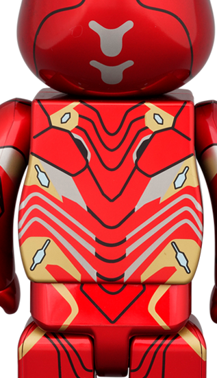 BEARBRICK IRON MAN MARK 50 100% & 400%