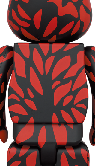 BEARBRICK CARNAGE (THE AMAZING SPIDER-MAN) 100% & 400%