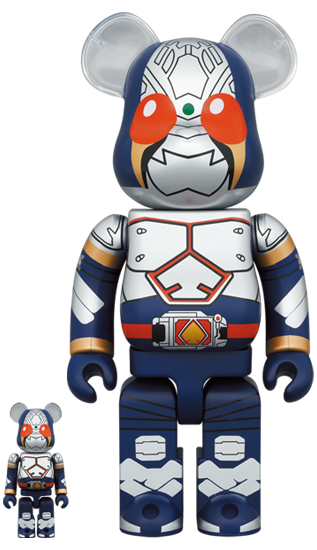 BEARBRICK 仮面 劍 ライダーブレイド 100% & 400%