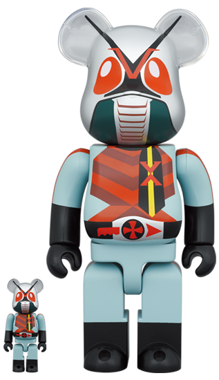 BEARBRICK 仮面X ライダーX 100% & 400%