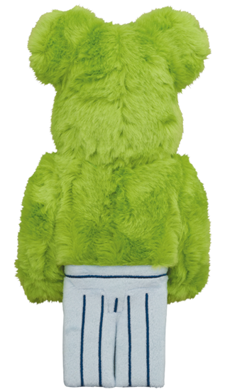 BEARBRICK SESAME STREET OSCAR THE GROUCH COSTUME Ver. 400%