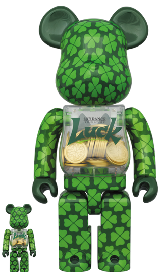 BEARBRICK LUCK 100% & 400%