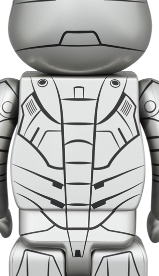 BEARBRICK IRON MAN MARK 2 MK II 100% & 400%