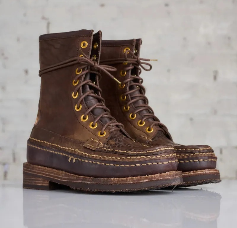 VISVIM GRIZZLY CAMPER HI-FOLK - DK.BROWN PRE ORDER ITEM (預訂中)