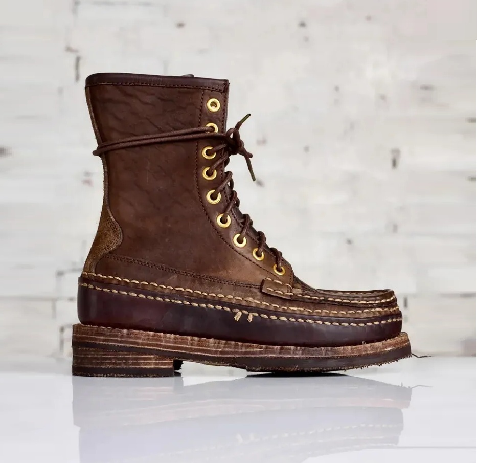 VISVIM GRIZZLY CAMPER HI-FOLK - DK.BROWN PRE ORDER ITEM (預訂中)