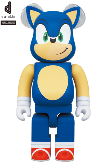 BEARBRICK SONIC THE HEDGEHOG 超音鼠 400%