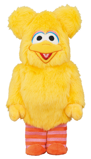BEARBRICK SESAME STREET BIG BIRD COSTUME Ver. 400%