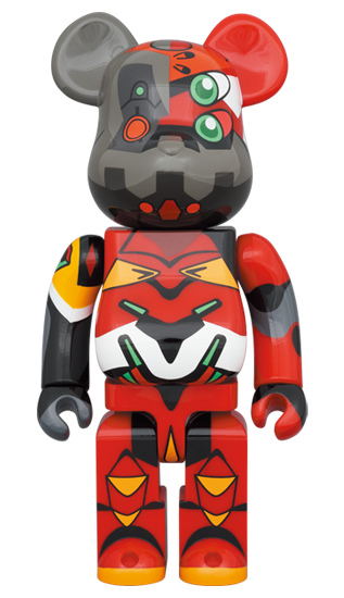 BEARBRICK EVA 改2號機 エヴァンゲリオン 400%