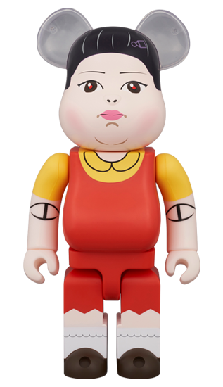 BEARBRICK SQUID GAME YOUNG-HEE 木頭女 400%