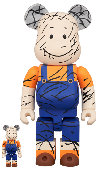 BEARBRICK PEANUTS PIGPEN 100% & 400%