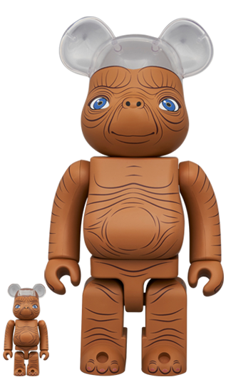 BEARBRICK E.T. 100% & 400%