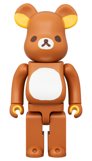 BEARBRICK 鬆弛熊 RILAKKUMA リラックマ & 小白熊 KORILAKKUMA コリラックマ 400% SET OF 2